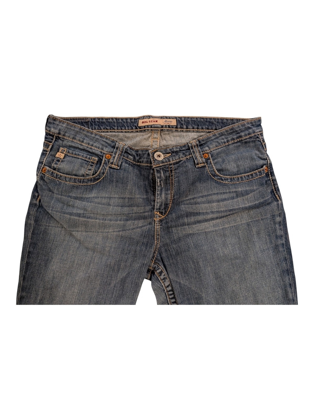 Big Star Women's Bootcut Jeans in Medium Blue - Picture 3 of 8